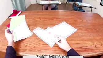 POVD After School Student Fuck With Oozing Facial 4