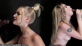 Lexi Lore And Natalia Queen Have Fun With Big Black Cocks At A Gloryhole 4