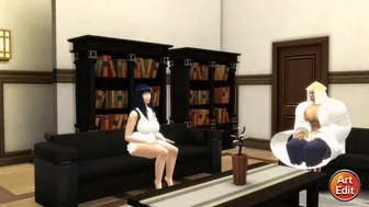 Hinata x Raikage - Sims 4
