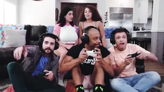 hot girls game fucking with the gamers 4