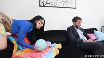 Curvy Wife Gets Worked Out
