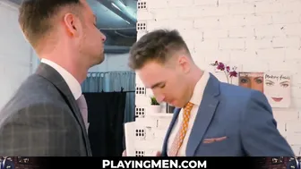 Badtothebone finance managers hammer ass after throat fucking