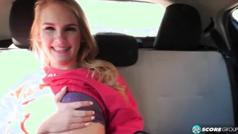 Teens Gone Wild! - Roadside Pickup Turns Into A Hot Creampie For Young Blonde