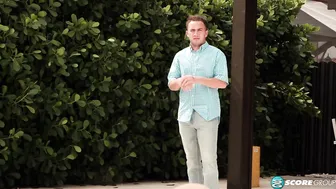 Stacked wife Billie Jean sucks and fucks her sons friend outdoors