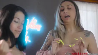 Alex Coal And Nina Nova Stap On Fuck Petite Brenna McKenna