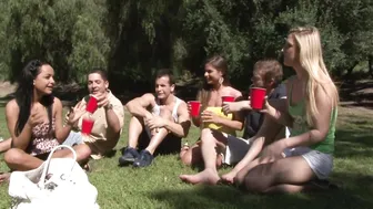 A picnic turned into an orgy in the blink of an eye