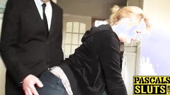 Like all good chicks Amber West cherish a good ass spanking