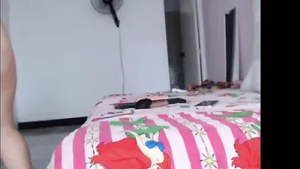 Hot Chick bending over for you and masturbates