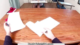 POVD After School Student Fuck With Oozing Facial 5