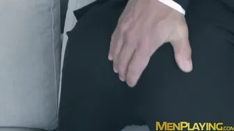 Intense cock stroking and fingering myself during work break
