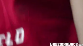 Attractive stud sucks cock and balls till rock hard