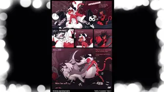 Comic porn video – Christmas threesome