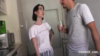 Sperma porn video – Mein Mann leckt das Sperma von meinem Gf