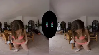 VRHUSH Slim blonde Tina Kay butt banged into virtual reality