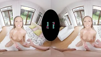 VRHUSH Slim blonde Tina Kay butt banged into virtual reality