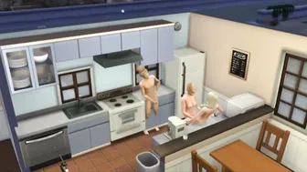 Fucking my Ex-Wife into Turn into the Kitchen | Wicked Whims Sims