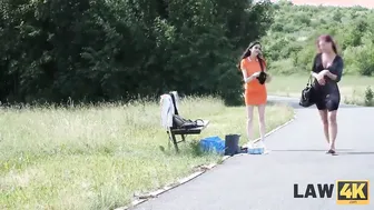LAW4k. Losing virginity with security officer is worthy