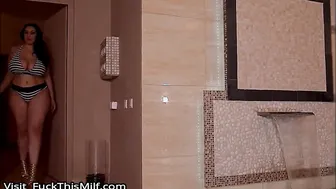 Incredible curvy woman seduced and fucked at the spa 6