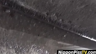 Youthful Japanese angels covertly peeing all over town