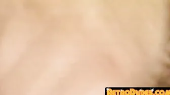 After passionate head swapping vintage students fuck
