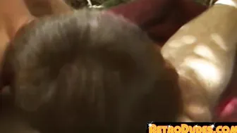 Stunning retro jocks cock sucking in a passionate 69