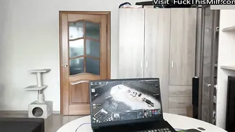He just Wanted to play Warhammer but he had to Play with my Pussy 6