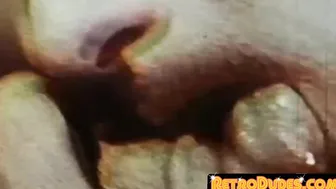 Old guys flexing after blowjobs and then cumming hard
