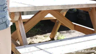 Anne Melbournes Awesome Outdoor Orgasm