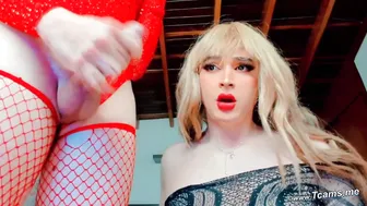 Shemale Gets Pounded Hard Bareback from Behind