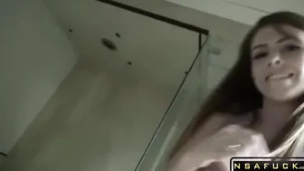 Skinny Dip then Fuck soon to be Step Dad Alex Blake