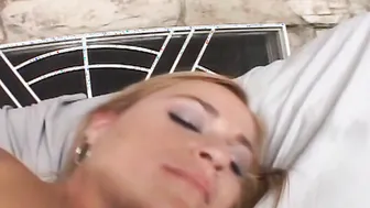 She is one talented blonde that is going to make you explode