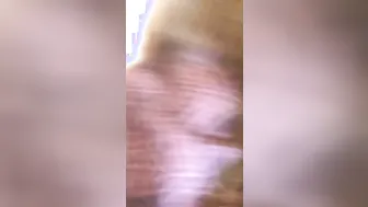 he put his penis into my booty for the first