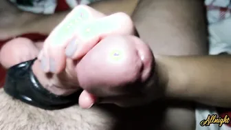 Hand Job Close up and Slow - Amara Allnight