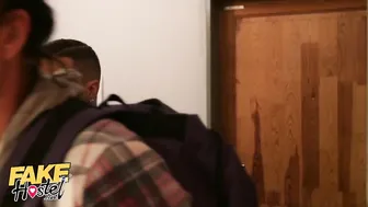 Fake Hostel Cheating Bf Fucks Teenagers Backpacker With Gi
