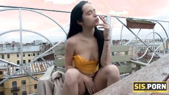 SIS.PORN. Lovelace thinks if stepsister is mature enough smoke