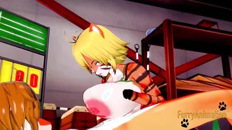 Furry Anime - Tiger  Fox Yiff