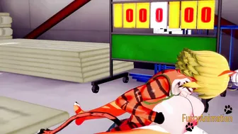 Furry Anime - Tiger  Fox Yiff