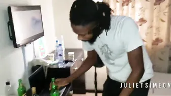 Julietsimeon was fuck by 2 of my neighbor who entered my room