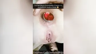 Last of 3 Booty Sex Films of Roxys Sex Toy Butt Fucking.
