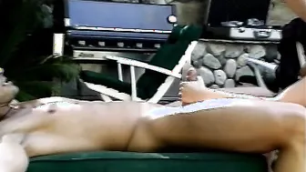 Dark haired teen enjoys a deep fuck with her big cock dude