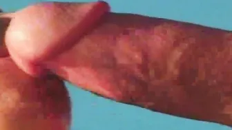 Horny redhead MILF Angelica Sin eating cum after a anal fuck in the backyard