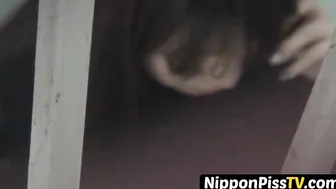 Japanese Bombshell Captured Peeing in Public - Hidden Cam POV
