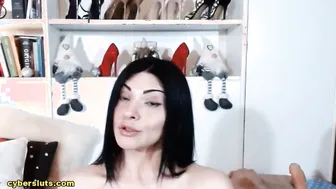 Pretty Brunette Wild Sex Appeal Brilliant Show