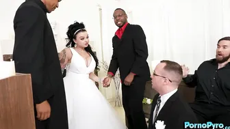 Bride Payton Preslee Gets Fucked By BBCs