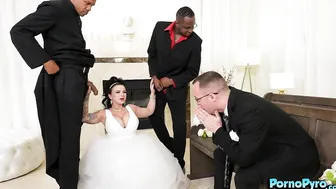 Bride Payton Preslee Gets Fucked By BBCs