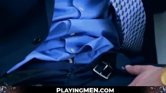 Manager porn video – Muscle head leader has his dick sucked prior to fucking his man