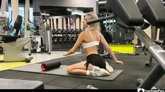 Blonde at the gym wanted to suck dick