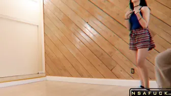 Step Daughter Fucks to Pay Daddys Debt Bambi Black
