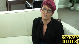 Desperation Meets Passion - Office Secretary Gives Her All For A Promotion