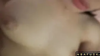 Petite Brunette from Tinder makes me Cum twice Liv Wild